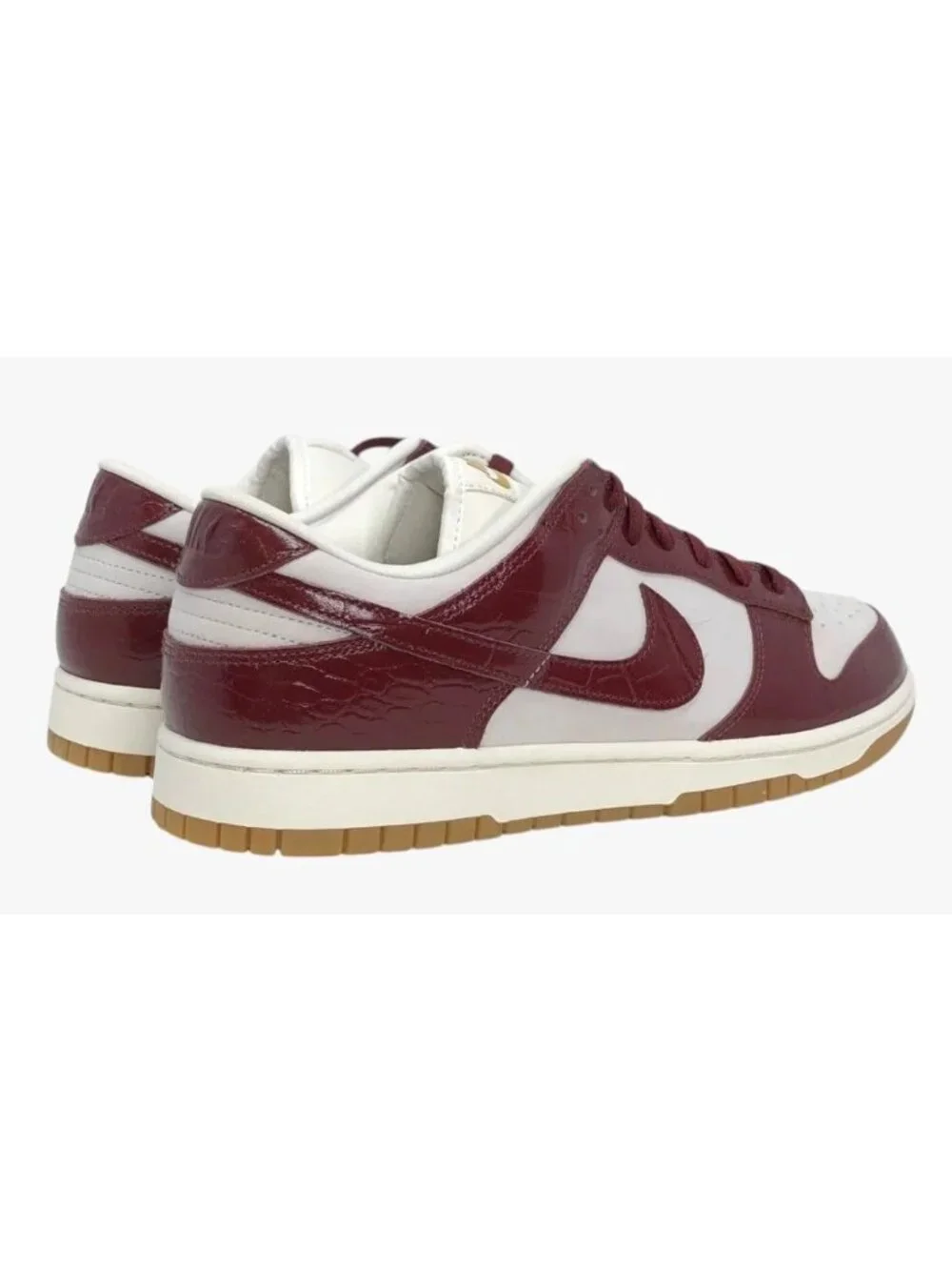 Nike Dunk Low LX Dark 'Team Red Croc' FJ2260-004 Size W 7 / M 5.5 NEW | RARE